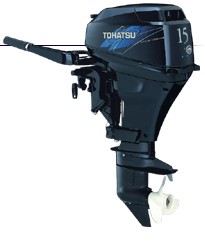 4. Tohatsu 15 hp 4 Stroke