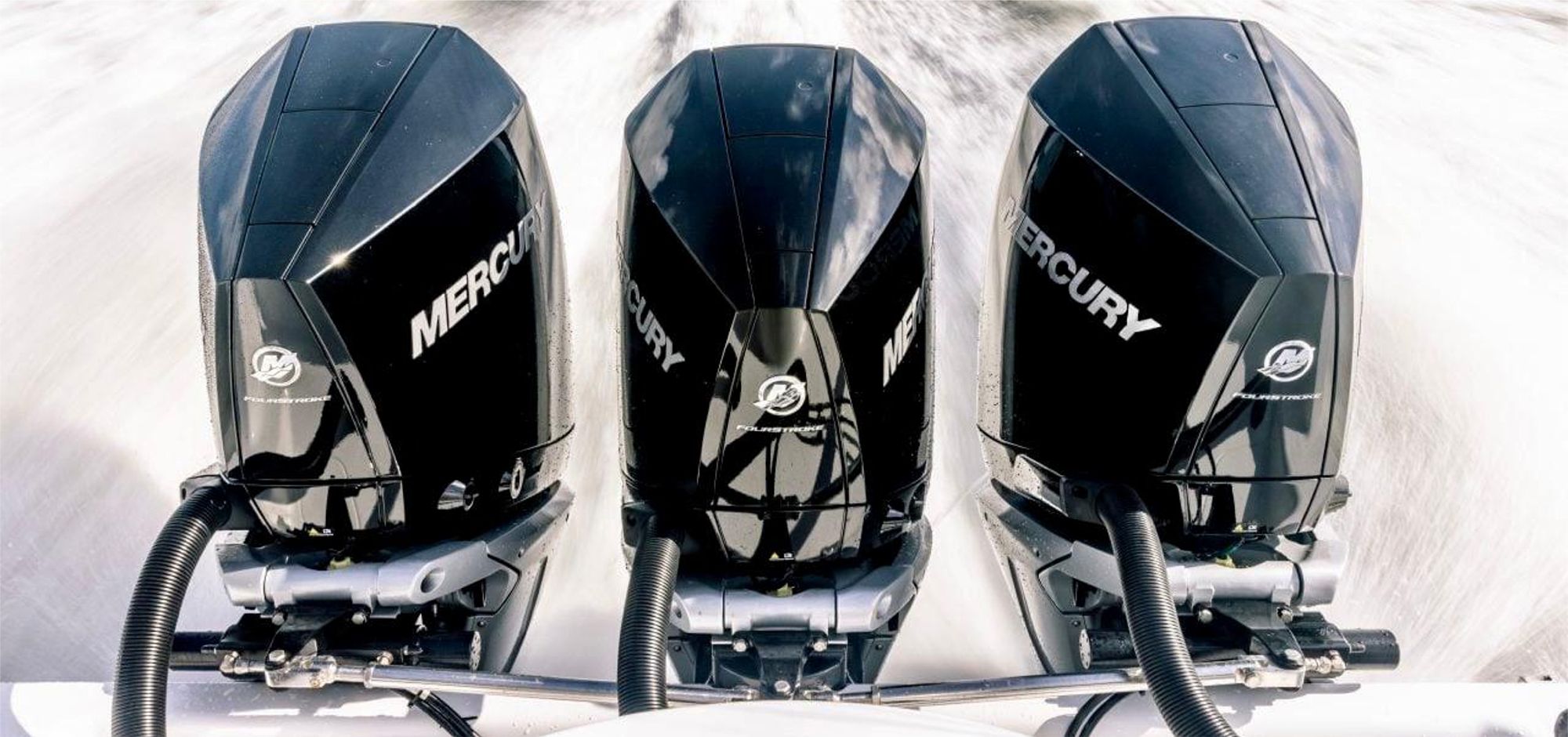 Black mercury outboard engines of various power ratings at best prices from Motor Marine Services, County Donegal, Ireland